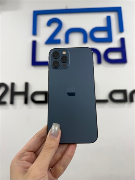Điện thoại iPhone 12 pro - KH/A - IOS 26.0.1 - 256GB - Màu xanh dương - Pin thay 100% - Ngoại hình 98% - Body