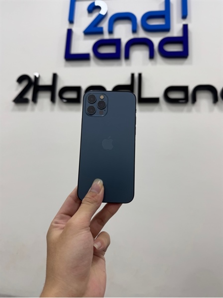 Điện thoại iPhone 12 Pro - LL/A - 128GB - IOS 26.0.1 - Pin 100% đã thay new - Màu xanh - Ngoại hình 98% - Body