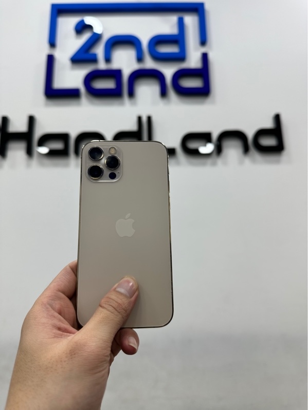 Điện thoại iPhone 12 Pro - LL/A - 128GB -IOS 26.5.2 - Pin 100% thay new - Màu vàng - Ngoại hình 97% - Body