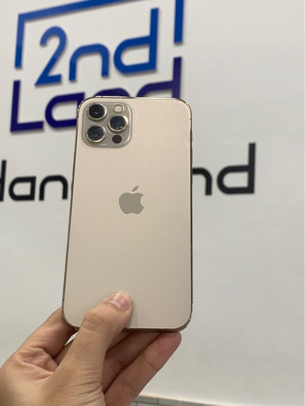 Điện thoại iPhone 12 Pro - LL/A - 128GB - Màu vàng - Pin 100% đã thay - Ngoại hình: 98% - Body