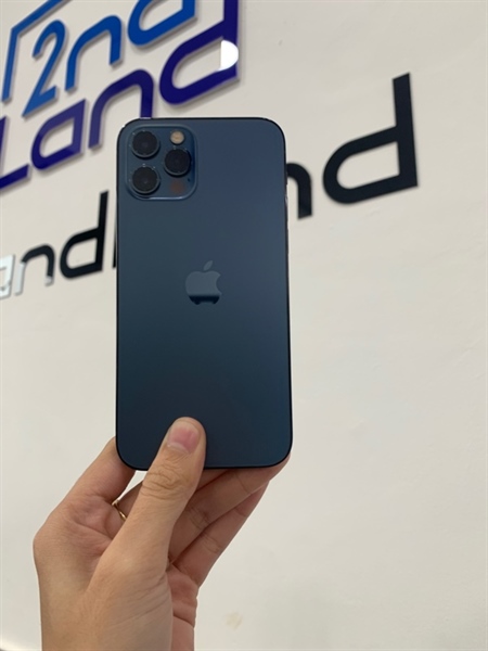 Điện thoại iPhone 12 Pro - LL/A - 128GB - Màu xanh - Pin 100% đã thay - Ngoại hình: 97% - Xướt chấm bi - Body