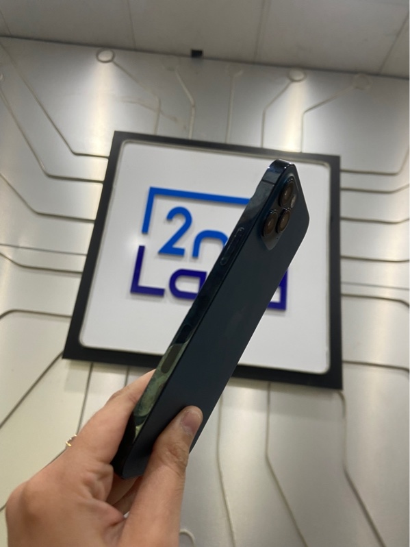 Điện thoại iPhone 12 Pro - LL/A - 128GB - Pin linh kiện 100% - Màu xanh - Ngoại hình: 97% - Xước thân - Body