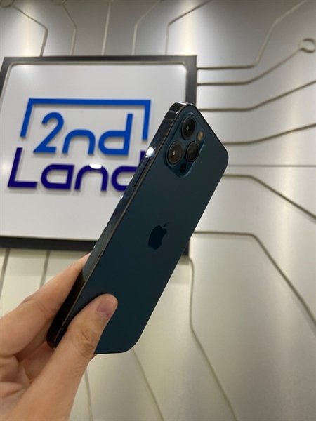 Điện thoại iPhone 12 Pro - VN/A - 256GB - IOS 26.01 - Pin 100% thay new - Màu xanh - Ngoại hình: 97% - Ép kính, đã thay lưng - Body 1