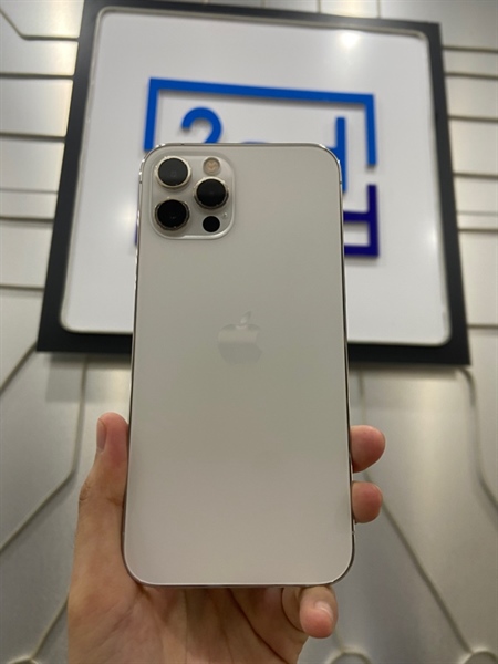 Điện thoại iPhone 12 Pro - X/A - 256GB - Pin 100% thay new - Màu trắng - Ngoại hình: 97% - Body