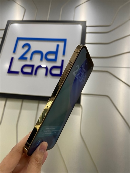 Điện thoại iPhone 12 Promax - 3J/A - 128GB - Pin 100% đã thay linh kiện - Màu gold - Ngoại hình: 97% - Màn trầy - Body 3