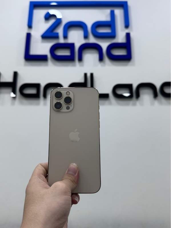Điện thoại iPhone 12 Promax - J/A - 512GB - IOS 26.6.1 -Pin 100% (Thay chính hãng) - Màu Gold - Ngoại hình 97% - Màn lưu ảnh nhẹ - Body