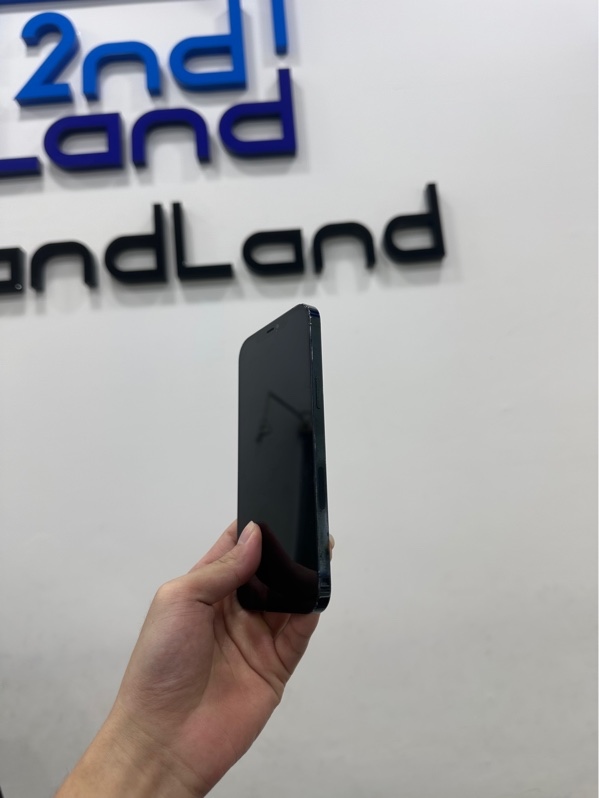 Điện thoại iPhone 12 Promax - LL/A - 128GB - IOS 26.2 - Pin 100% thay new - Màu xanh - Ngoại hình 97% - Màn ép kính ,camera thay chính hãng - Body