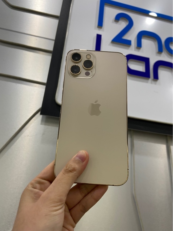 Điện thoại iPhone 12 Promax - LL/A - 128GB - IOS 26.3 - Pin 100% thay new - Màu gold - Ngoại hình: 97% - Body