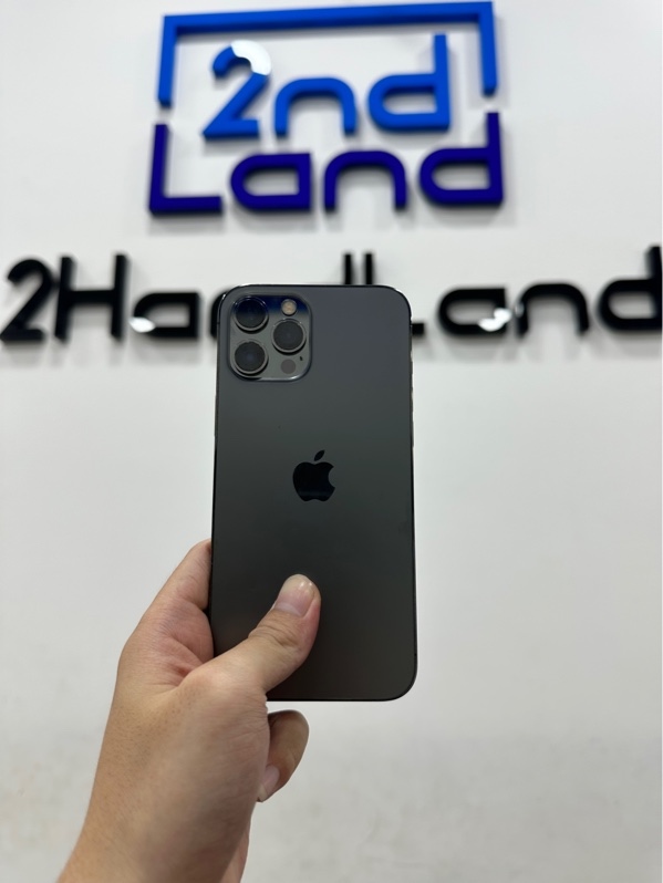 Điện thoại iPhone 12 Promax - LL/A - 128GB - IOS 26.4.2 - Pin 100% đã thay - Màu đen - Ngoại hình 97% - Body