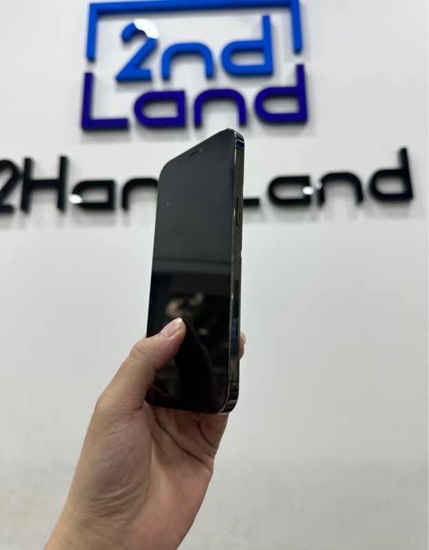 Điện thoại iPhone 12 Promax - LL/A - 128GB - IOS 26.4.2 - Pin 100% đã thay - Màu đen - Ngoại hình 97% - Body