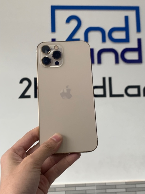 Điện thoại iPhone 12 promax - LL/A - 128GB - Màu vàng - Pin 100% đã thay - Ngoại hình: 98%- Body