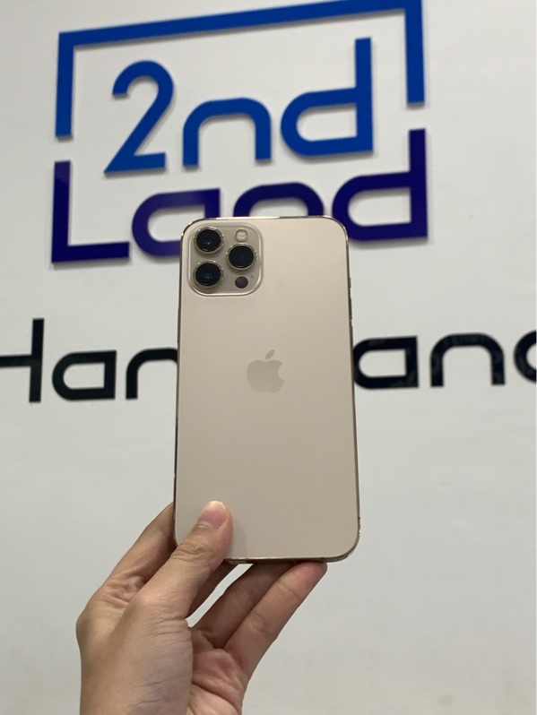 Điện thoại iPhone 12 Promax - LL/A - 128GB - Màu vàng - Pin 100% đã thay - Ngoại hình: 98% - Box