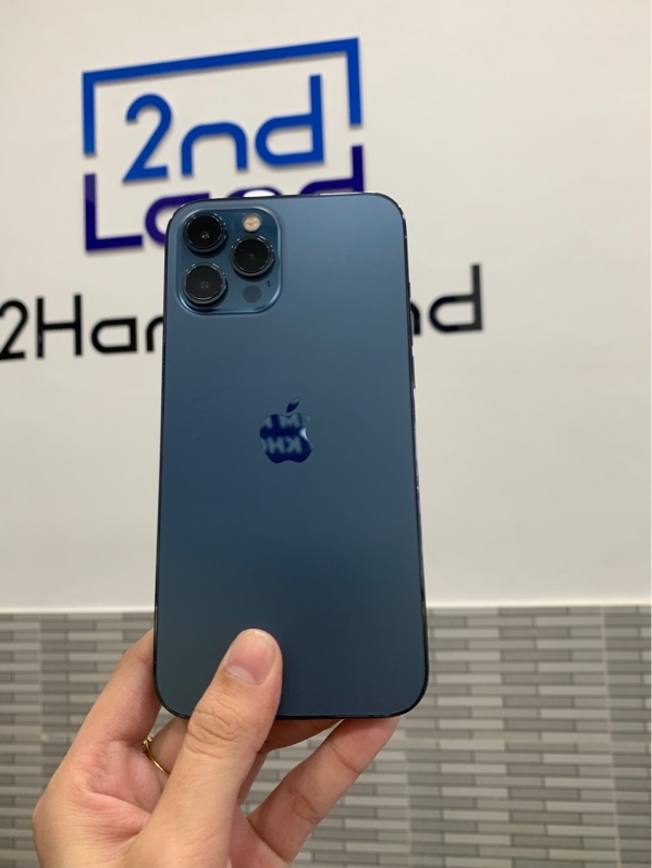 Điện thoại iPhone 12 Promax - LL/A - 128GB - Màu xanh - Pin 100% đã thay - Ngoại hình: 98% - Body