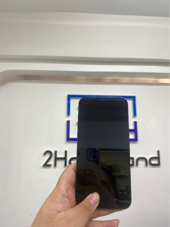 Điện thoại iPhone 12 promax - LL/A - 128gb - Màu xanh - Pin 81% - Ngoại hình 97% - Màn ép kính - Body