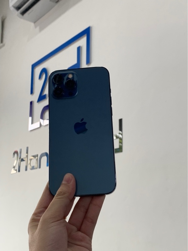 Điện thoại iPhone 12 promax - LL/A - 128GB - Màu xanh - Pin đã thay 95% - Ngoại hình: 98% - Màn thay chính hãng - Body