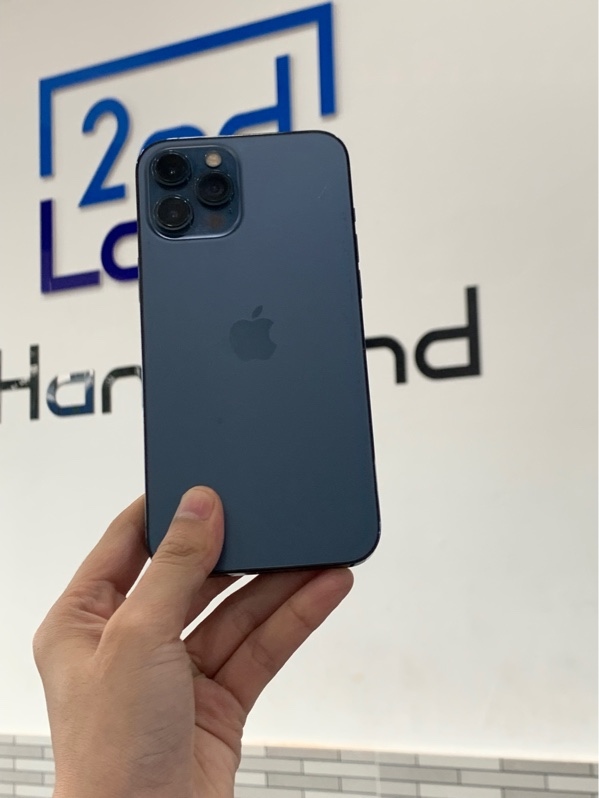 Điện thoại iPhone 12 promax - LL/A - 128gb - Màu xanh - Pin linh kiện 100% - Ngoại hình: 98% - Body