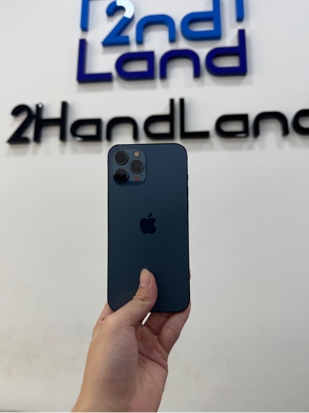 Điện thoại iPhone 12 Promax - LL/A - 256GB - IOS 26.2 - Pin 100% thay new - Màu xanh - Ngoại hình 97% - Body