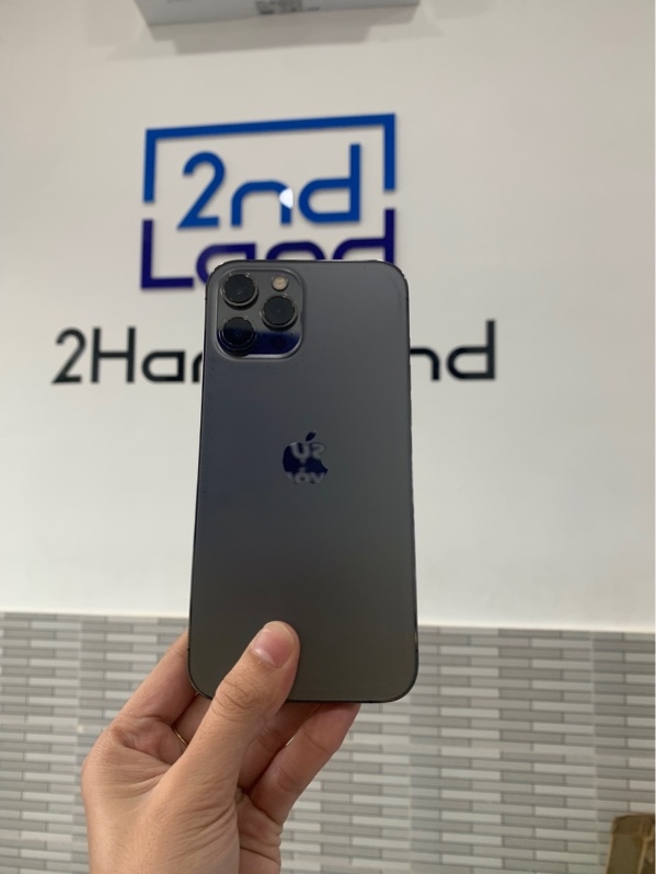 Điện thoại iPhone 12 Promax - LL/A - 256GB - Màu đen - Pin 100 đã thay - Ngoại hình: 97% - Body