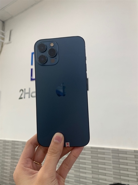 Điện thoại iPhone 12 Promax - LL/A - 256GB - Màu xanh - Pin 100% đã thay - Ngoại hình: 98% - Body