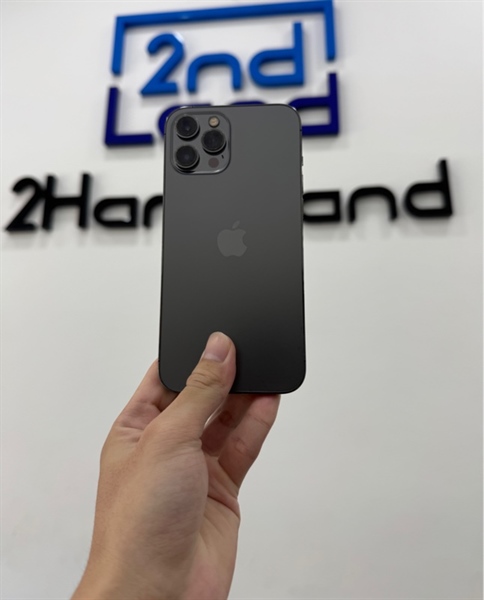 Điện thoại iPhone 12 Promax - LL/A - 512GB - IOS 26 - Pin 99% đã thay - Màu đen - Ngoại hình 98% - Màn đã thay LK - Body