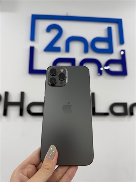 Điện thoại iPhone 12 promax - LL/A - IOS 17.7 - 128GB - Màu xám - Pin 85% - Ngoại hình 98% - Body