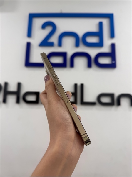 Điện thoại iPhone 12 promax - LL/A - IOS 26.1 - 128GB - Màu vàng - Pin thay 100% - Ngoại hình 98% - Màn LKKXĐ , màn ám vàng , bầm nhiều đốm xanh , viền trầy - Body 1