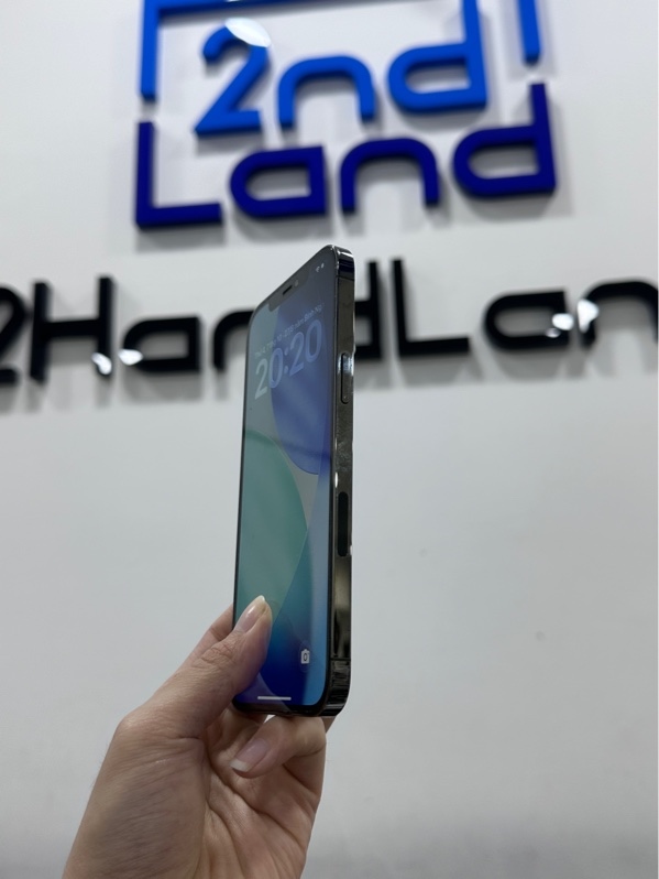 Điện thoại iPhone 12 Promax - Mã N - LL/A - 256GB - IOS 26.2 - Pin 89% - Màu đen - Ngoại hình 98% - Body