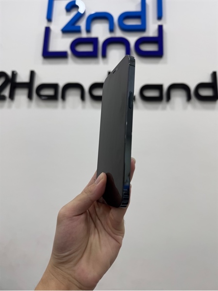 Điện thoại iPhone 12 Promax - VN/A - 128GB - IOS 26.1 - Pin 100% thay new - Màu xanh - Ngoại hình 97% - Body 1