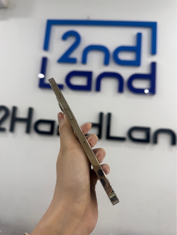 Điện thoại iPhone 12 Promax - VN/A - IOS 18.7.7 - 256GB - Màu vàng - Pin thay 100% - Ngoại hình 97% - viền trầy xước , kính cam trầy , cam đốm , màn trầy , ép kính - Body