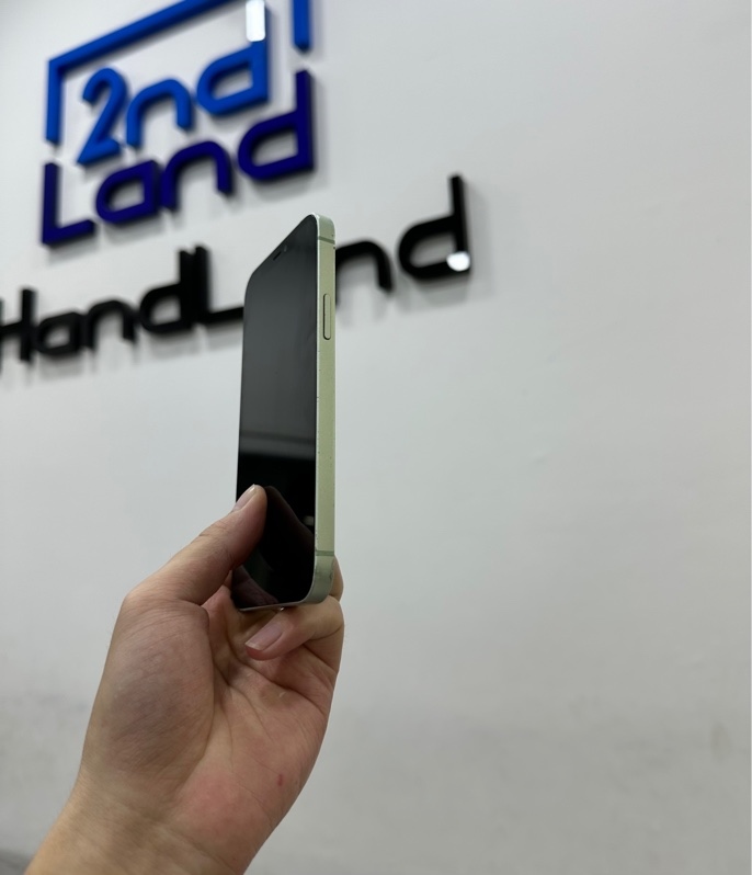 Điện thoại iPhone 12 - TA/A - 128GB - IOS 17.6.1 - Pin 90% đã thay - Màu xanh - Ngoại hình 97% - Màn ép kính - Body.