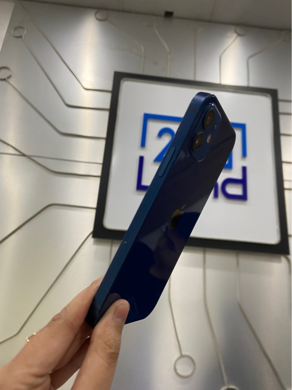 Điện thoại iPhone 12 - VN/A - 128GB - Màu xanh - Pin linh kiện không xác định - Ngoại hình: 97% - Đã thay lưng - Body