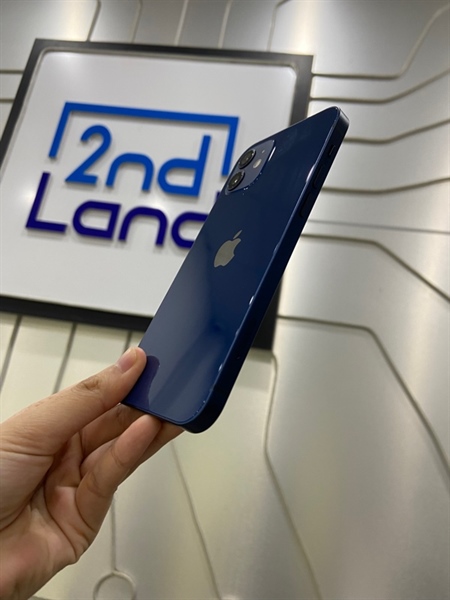 Điện thoại iPhone 12 - VN/A - 256GB - IOS 18.5 - Pin 100% thay new - Màu xanh - Ngoại hình: 98% - Màn trầy, đã thay vỏ - Body 2