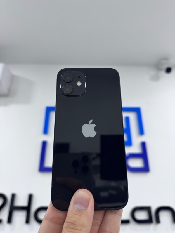 Điện thoại iPhone 12 - VN/A - 64Gb - iOS 27.0.1 - Màu đen - Pin 80%, chu kỳ sạc 1072 - Ngoại hình 97% - Kính màn xước, viền trầy cấn nhẹ, viền cam trầy - Body
