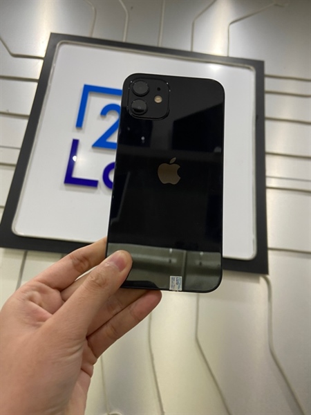 Điện thoại iPhone 12 - VN/A - 64GB - Pin 88% - Màu đen - Ngoại hình: 97% - Trầy cấn sườn - Body