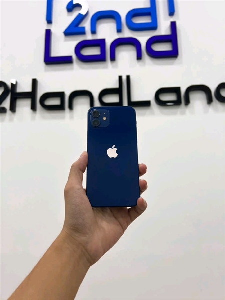 Điện thoại iPhone 12 - VN/A - IOS 18.5 - Pin 83% - Màu xanh - Ngoại hình 97% - Body