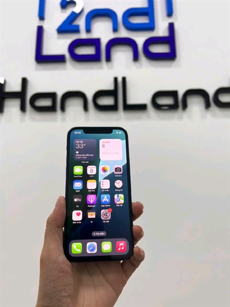 Điện thoại iPhone 12 - VN/A - IOS 18.5 - Pin 83% - Màu xanh - Ngoại hình 97% - Body 2