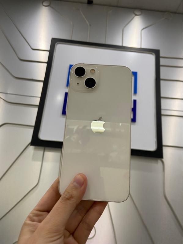 Điện thoại iPhone 13 - 3J/A - 128GB - Pin 95% - Màu trắng - Ngoại hình: 98% - Body