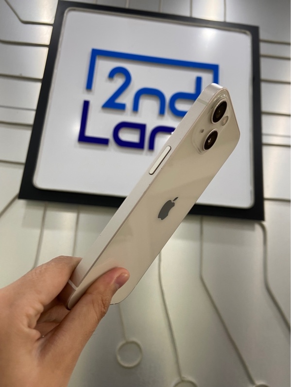 Điện thoại iPhone 13 - J/A - 128GB - Pin 100% thay new - Màu trắng - Ngoại hình: 98% - Đã thay lưng - Body