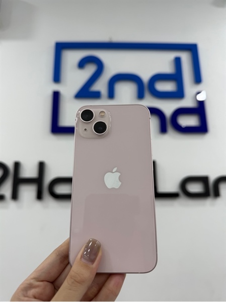 Điện thoại iPhone 13 - LL/A - IOS 18.3.2 - 128GB - Màu hồng - Pin thay 100% - Ngoại hình 97% - Kèm sạc
