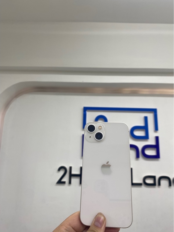 Điện thoại iPhone 13 - LL/A - IOS 26.5 - 128gb - Màu trắng - Pin thay 100% - Ngoại hình 97% - Màn ép kính - Body