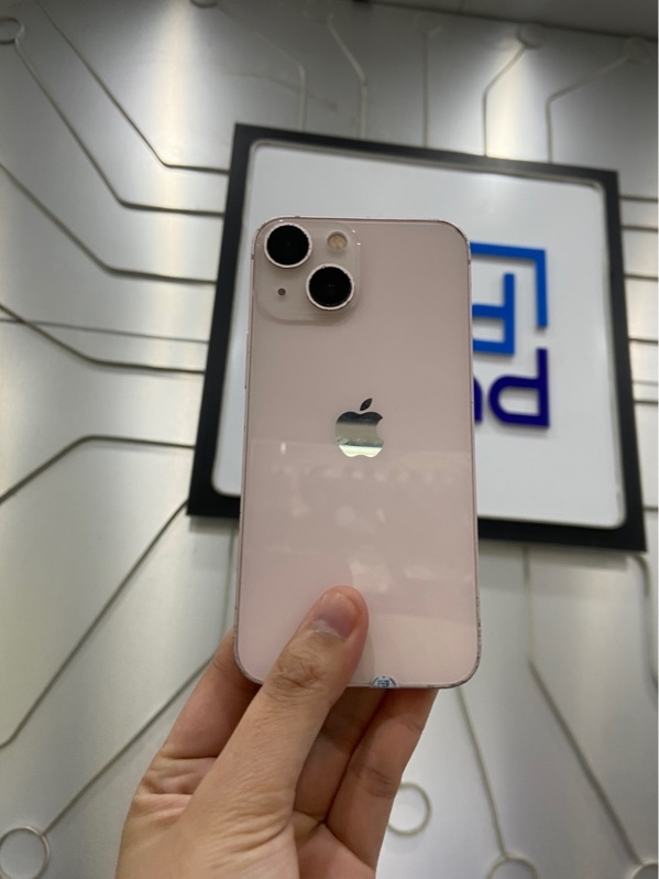 Điện thoại iPhone 13 Mini - J/A - 128GB - Pin 100% thay new - Màu hồng - Ngoại hình: 97% - Xước màn , xước cam , xước viền - Body