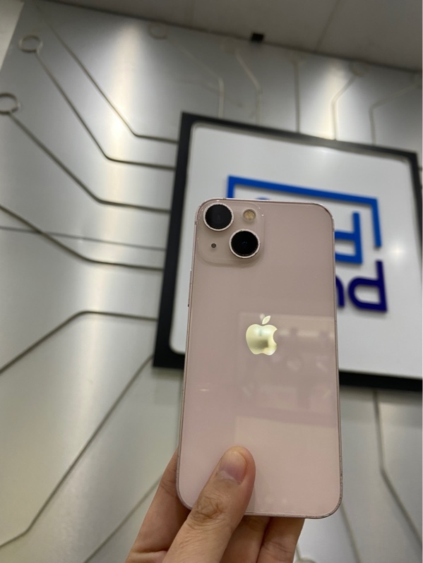 Điện thoại iPhone 13 Mini - J/A (mã 3J) - 128GB - Pin 100% thay new - Màu hồng - Ngoại hình: 97% - Cấn xước sườn, màn - Body