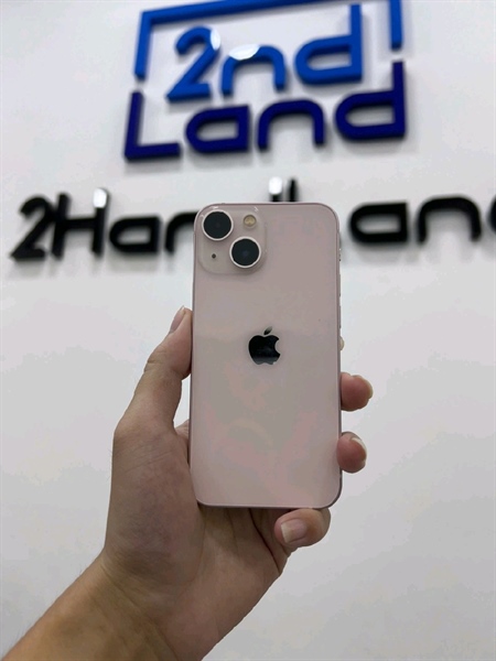Điện thoại iPhone 13 Mini - KH/A - 128GB - IOS 18.5 - Pin 100% - Màu hồng - Ngoại hình 98% - Body