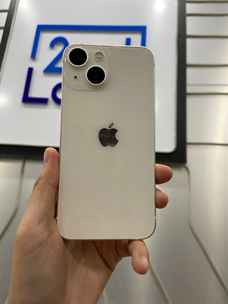 Điện thoại iPhone 13 Mini - KH/A - 128GB - IOS 18.5 - Pin 100% thay new - Màu trắng - Ngoại hình: 98% - Body
