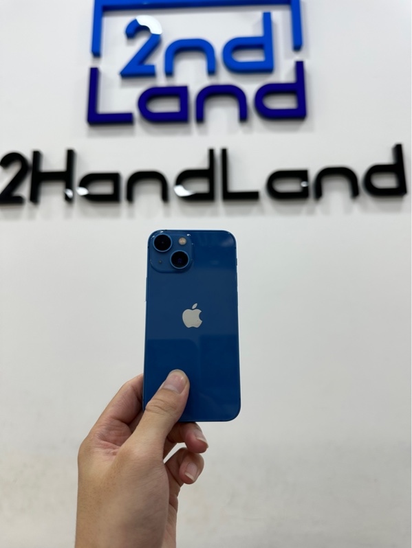 Điện thoại iPhone 13 mini - KH/A - 128GB - IOS 26.4.2 - Pin 100% thay new - Màu xanh - Ngoại hình 97% - Màn đánh kính, đã thay vỏ - Body