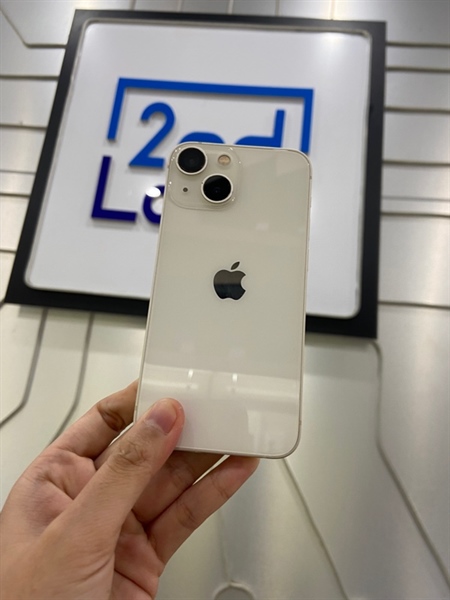 Điện thoại iPhone 13 Mini - KH/A - 128GB - Pin 100% thay new - Màu trắng - Ngoại hình: 97% - Body
