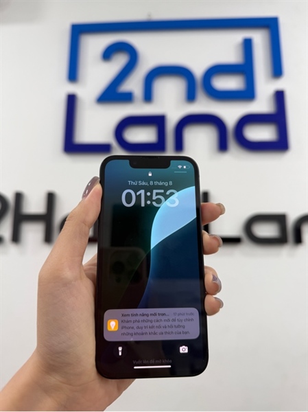 Điện thoại iPhone 13 mini - KH/A - IOS 18.5 - 128GB - Màu xanh đen - Pin thay 100% - Ngoại hình 98% - Màn trầy - Kèm sạc 2