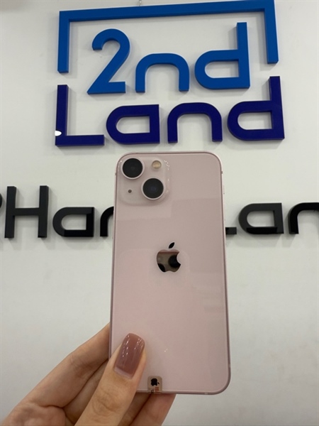 Điện thoại iPhone 13 mini - KH/A - IOS 18.6.2 - 256GB - Màu hồng - Pin 100% - Ngoại hình 98% - Kèm sạc