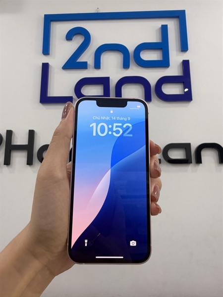 Điện thoại iPhone 13 mini - KH/A - IOS 18.6.2 - 256GB - Màu hồng - Pin 100% - Ngoại hình 98% - Kèm sạc 2