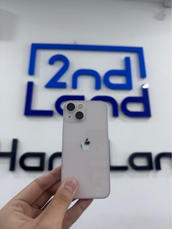 Điện thoại iPhone 13 mini - KH/A - ios 26.5 - 128GB - Màu hồng - Pin thay 100% - Ngoại hình 96% - Màn đánh kính nhẹ , màn trầy ,viền trầy xước nhiều, cấn góc - Kèm sạc linh kiện